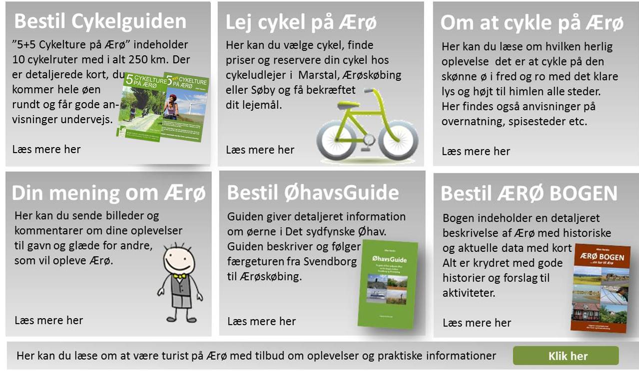 Oplev herlige Ærø på en cykeltur - 10 ture med 250 km